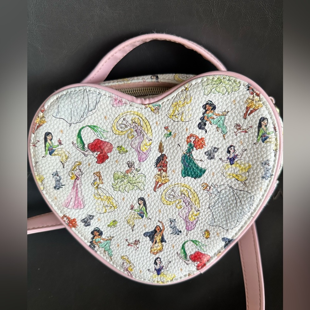 Disney Princess Heart Handbag For Kids‎